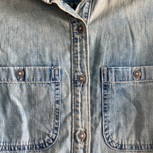 AG jeans denim button up long sleeve medium - Picture 4 of 5